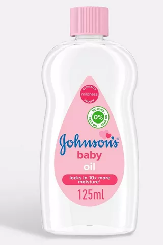 Johnson's Baby Oil 125ml