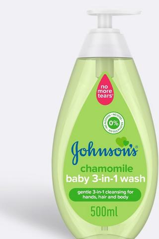 Johnson's Chamomile Wash 500ml