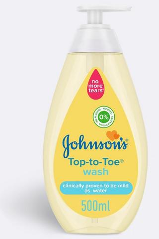 Johnson's Top To Toe Wash 500ml