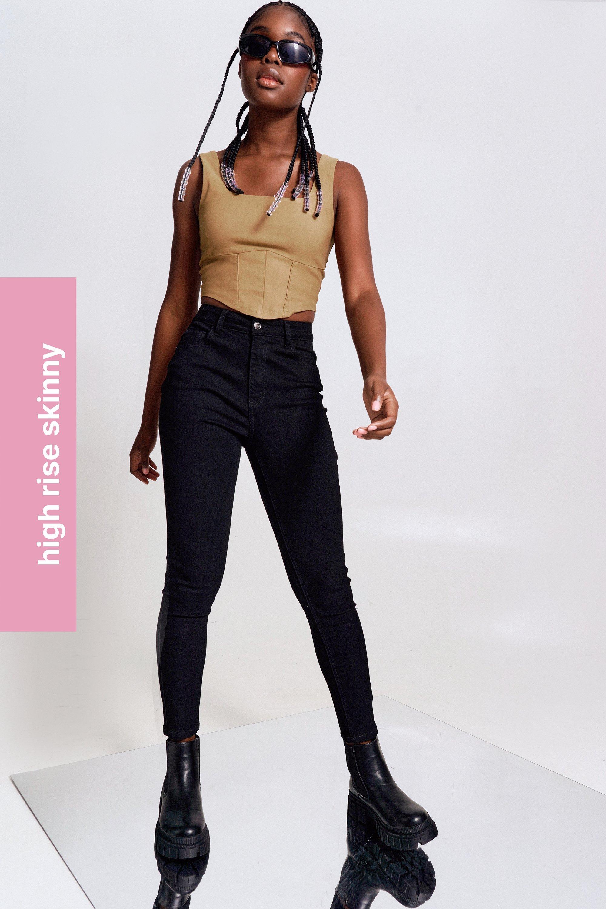 High Rise Skinny Dark Navy