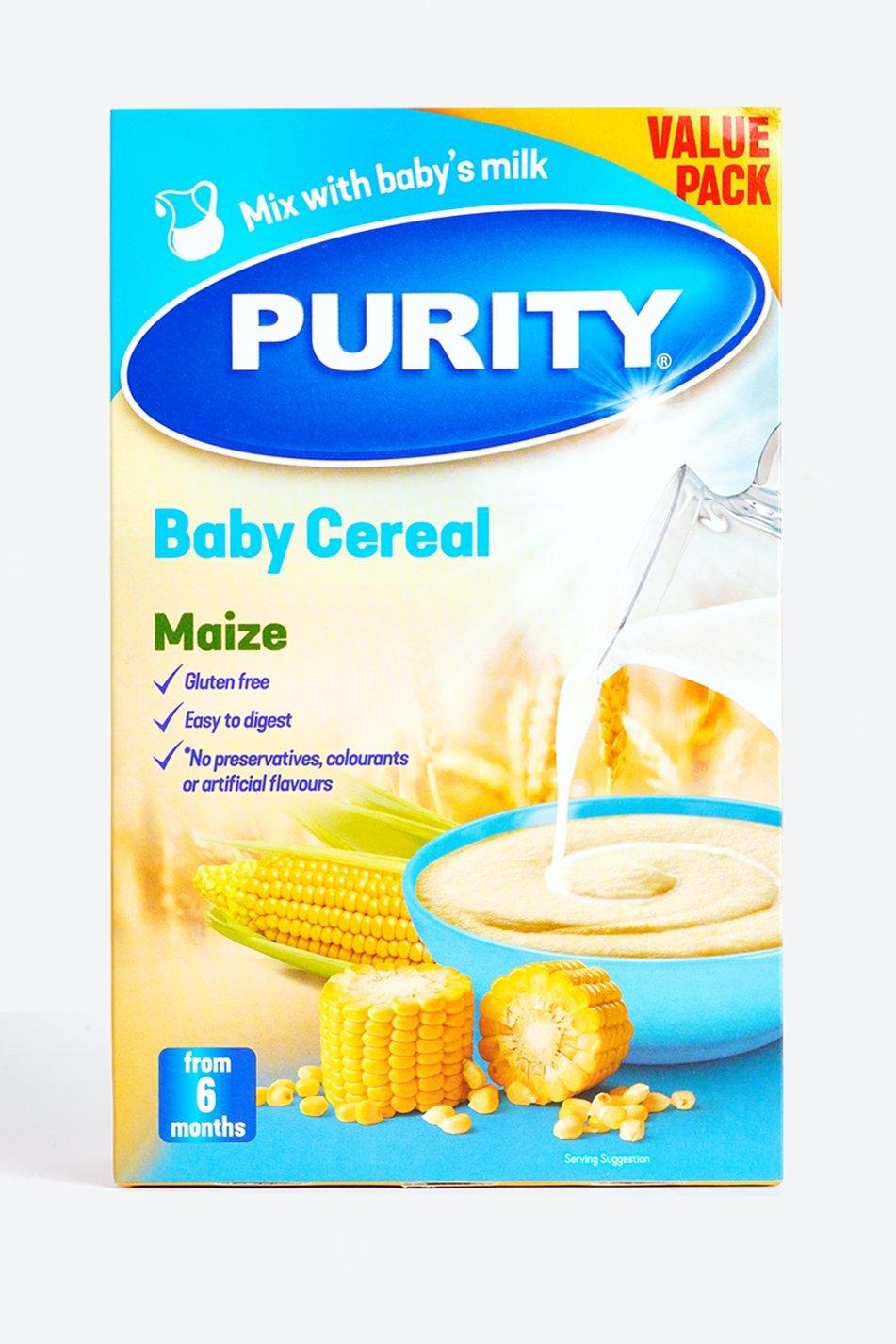 Purity Baby Maize Cereal 200g