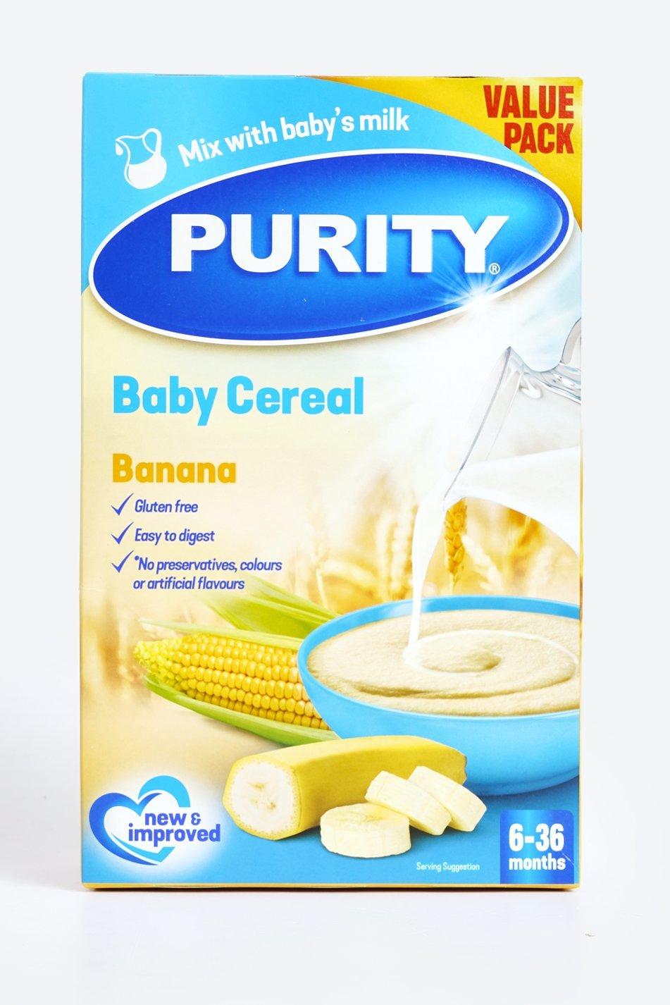 Purity Banana Cereal 450g