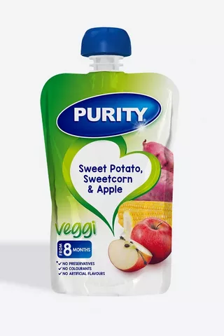 Purity Sweet Potato Apple + Sweetcorn 110ml