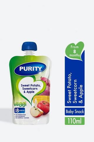 Purity Sweet Potato Apple + Sweetcorn 110ml