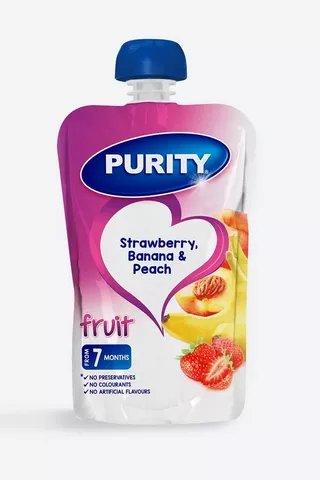 Purity Strawberry Banana + Peach 110ml