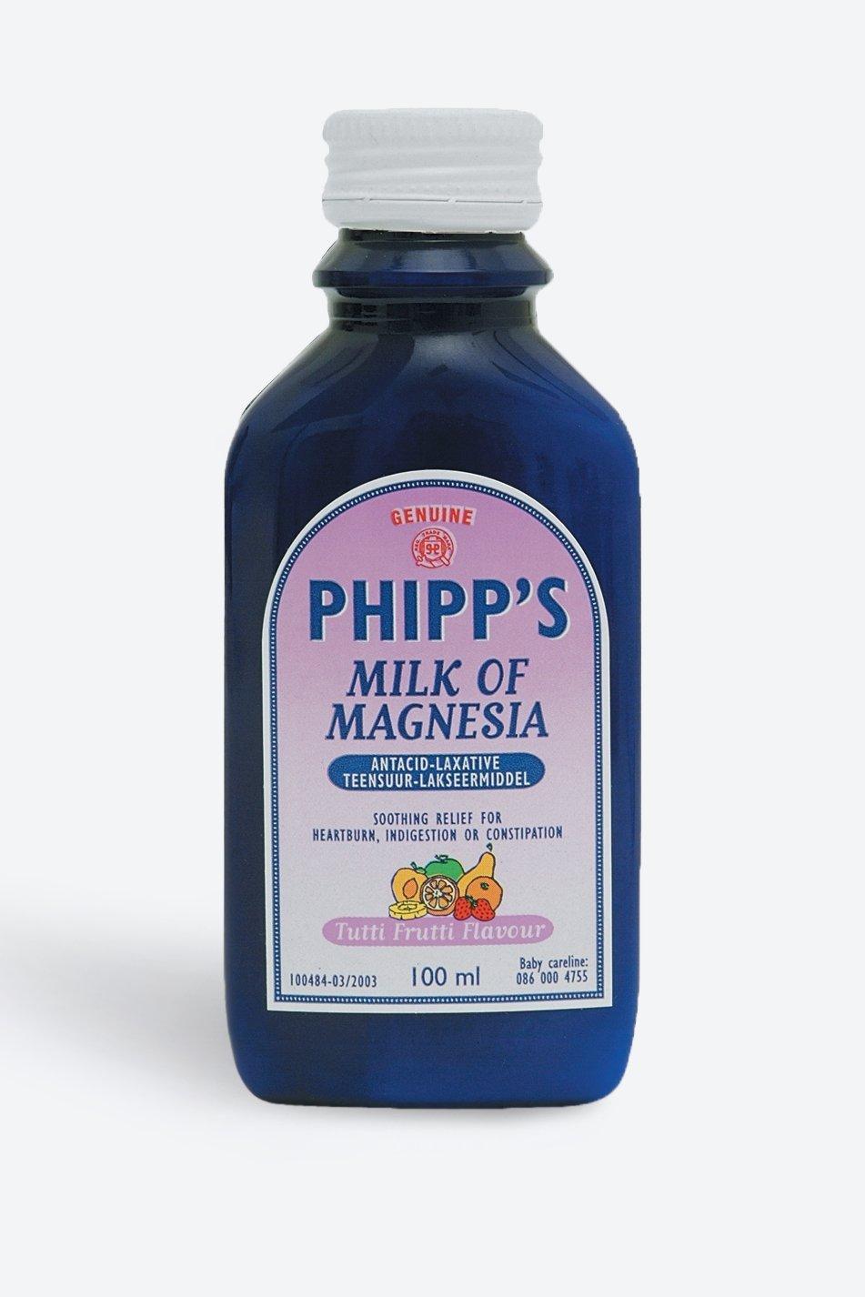 Phipps Milk Of Magnesia Tutti Fruitti Flavour 100ml