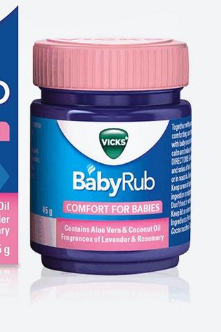 Vicks Babyrub Comfort For Babies 45g