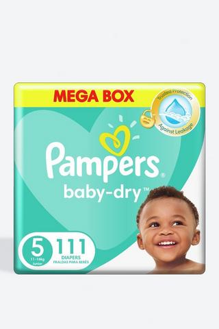 Pampers 5 best sale mega box