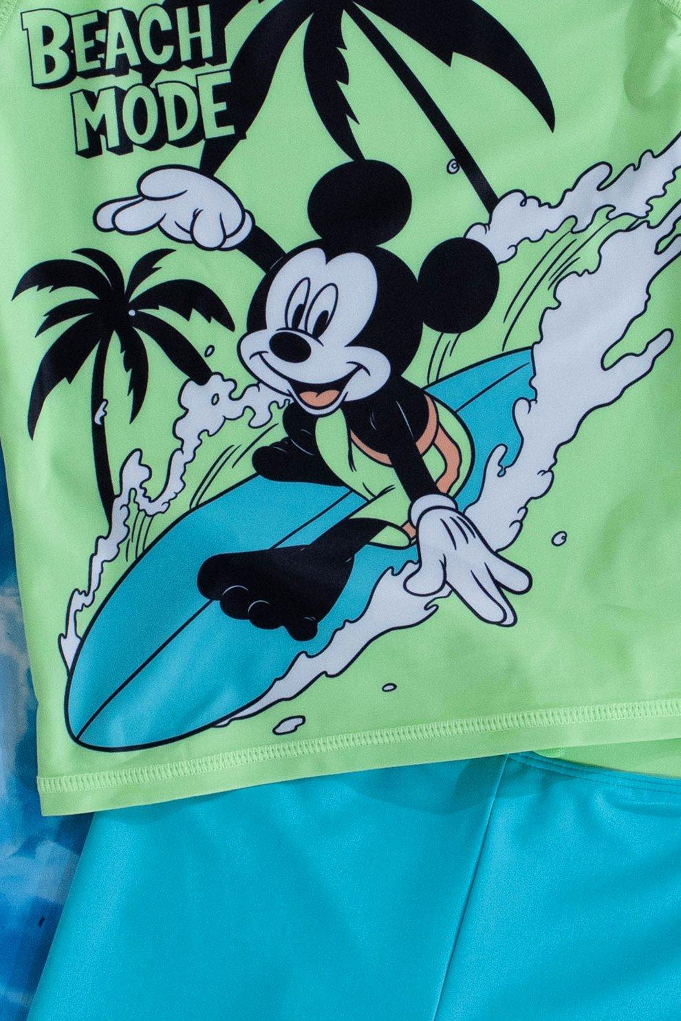 mickey mouse swimming