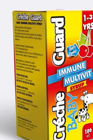 Creche Guard Baby Multivitamin Syrup 1 - 3 Years 100ml