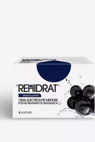 Rehidrat Electrolyte Mixture Blackcurrant 14g X 6 Sachets