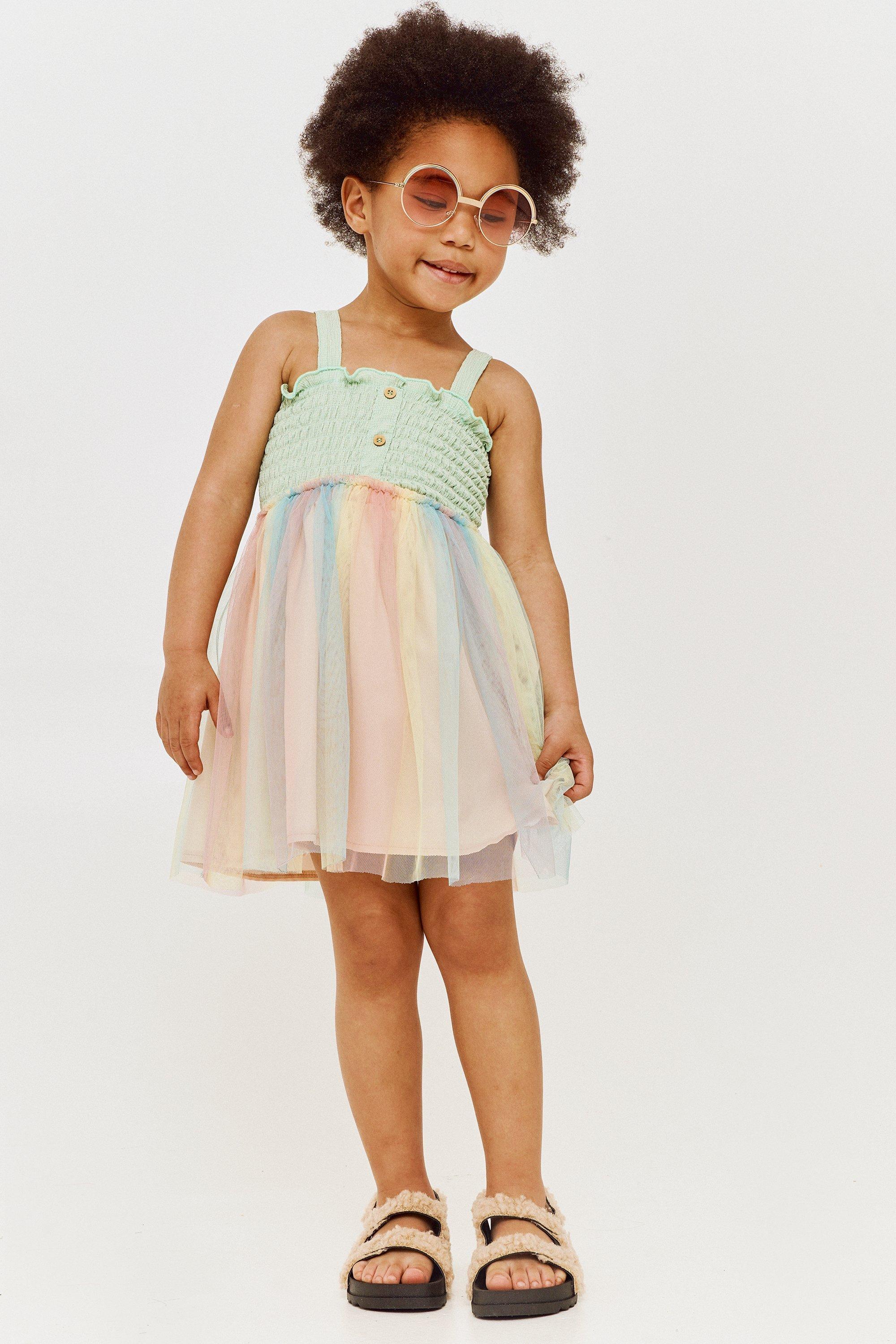 Girls Scallop Trim Stars T & Skirt Set main image 0