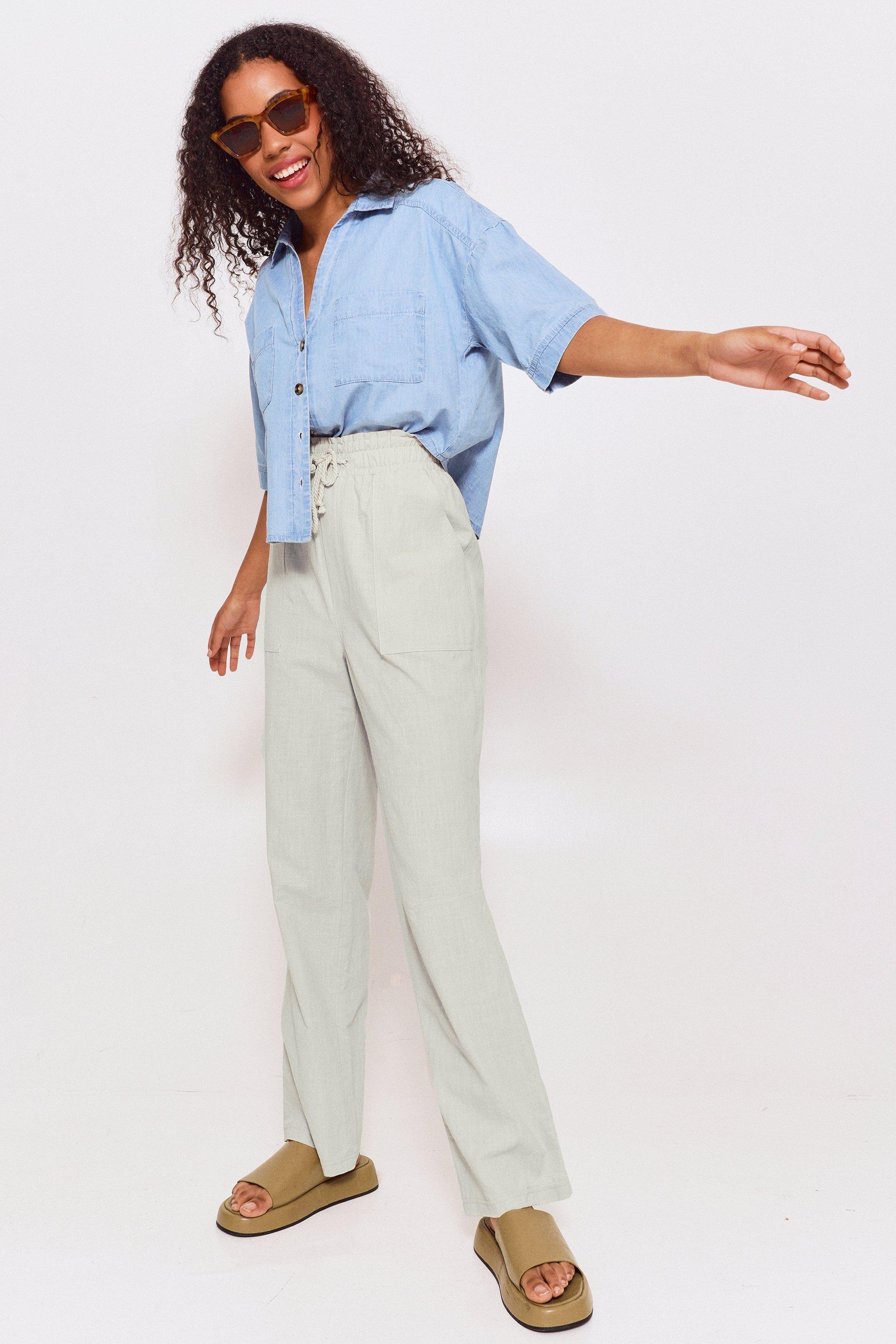 Dex Drawstring Straight Leg Pant