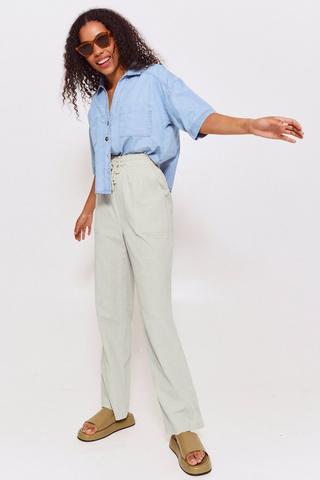 Straight Leg Pants