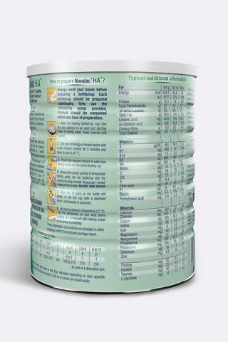 Novalac HA Infant Formula 0-12 Months 800g