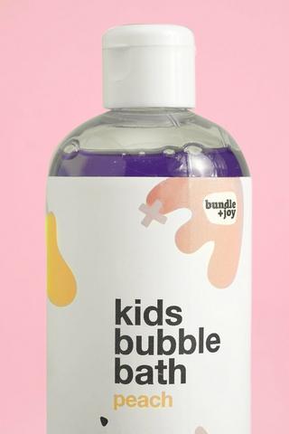 Bundle + Joy Kids Bubble Bath Peach 300ml
