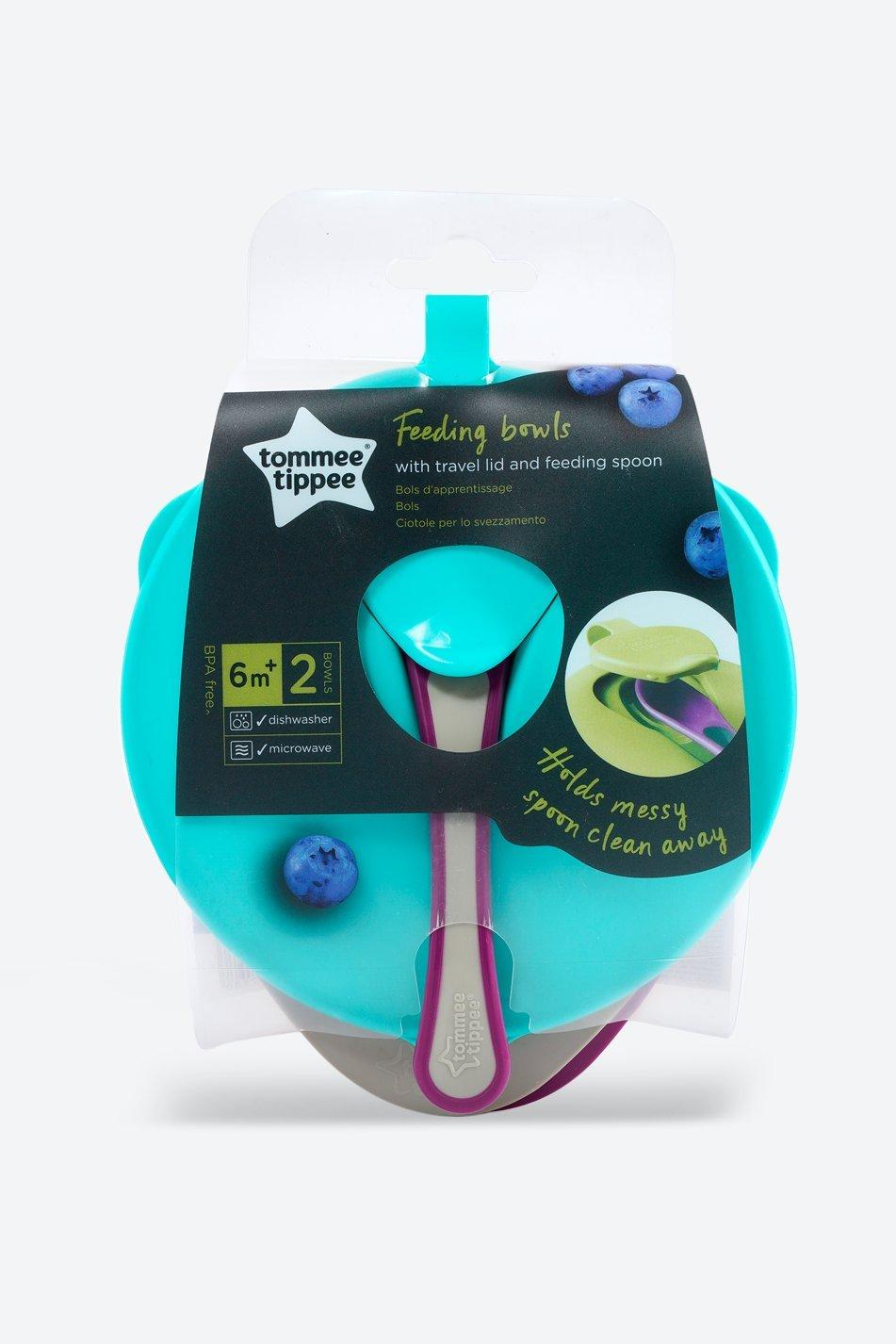 Tommee Tippee Explora Feeding Bowl With Travel Lid And Spoon