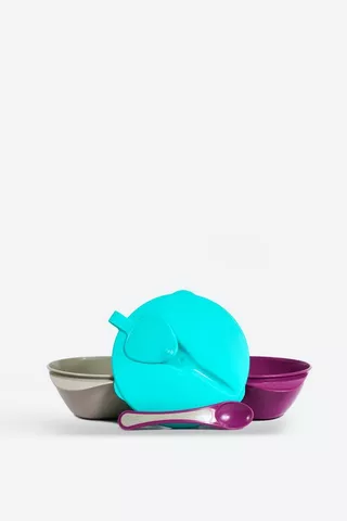 Tommee Tippee Explora Feeding Bowl With Travel Lid And Spoon