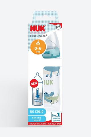 Nuk First Choice Temperature Control Bottle 0 - 6 Months 300ml