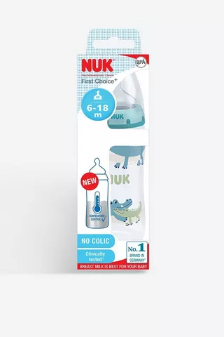 Nuk First Choice Temperature Control Bottle 6 - 18 Months 300ml