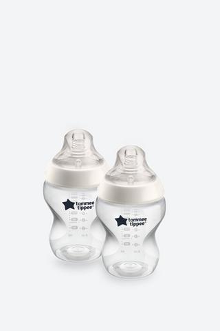 Tommee Tippee Feeding Bottle 260ml 2 Pack