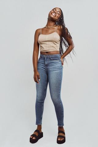 Essential High-Waisted Skinny Jeans