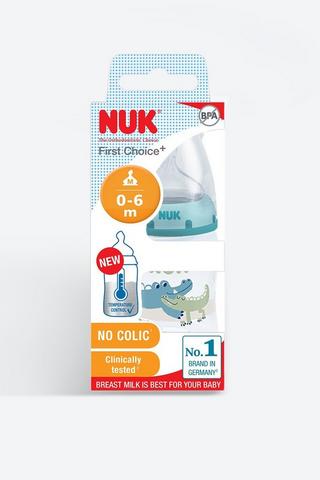 Nuk First Choice Tempreature Control Bottle 0-6 Months 150ml
