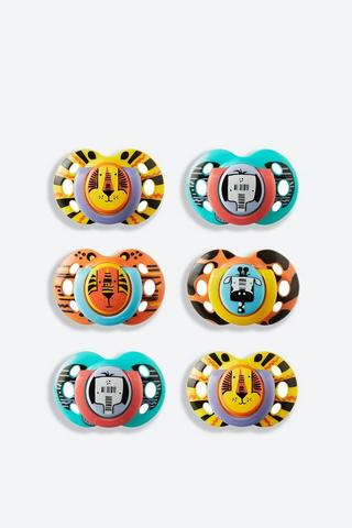 Tommee Tippee Fun Soother 6 Pack 18-36 Months