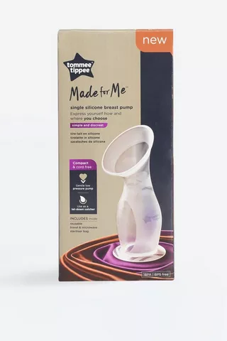 Tommee Tippee Made For Me Single Silicone Breast Pump