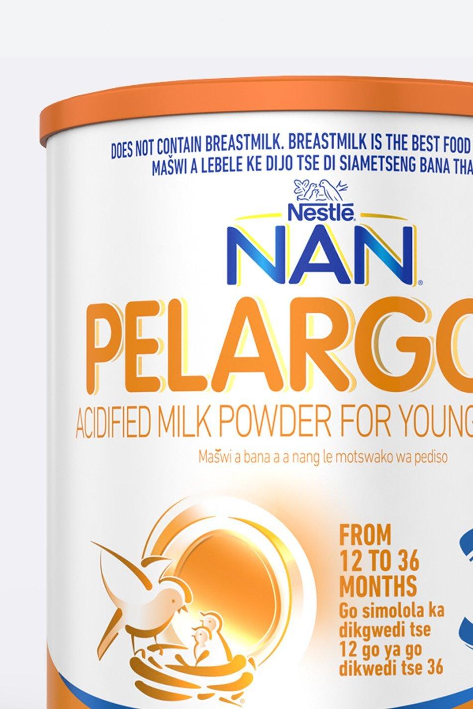 Pelargon milk sales