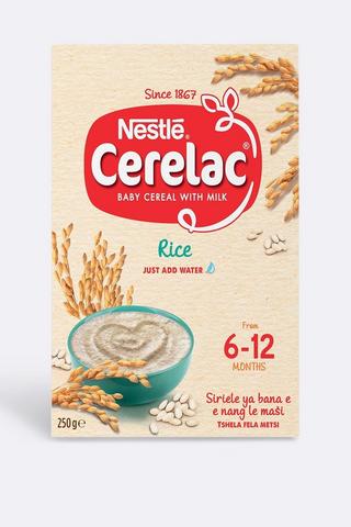 Nestle Cerelac Rice Cereal With Milk 6-12 Months 250g