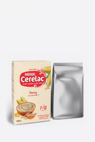 Nestle Cerelac Honey Cereal With Milk 7-12 Months 250g