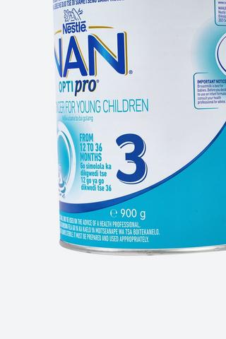 Nestle Nan Optipro Milk Powder For Young Children Stage 3 900g