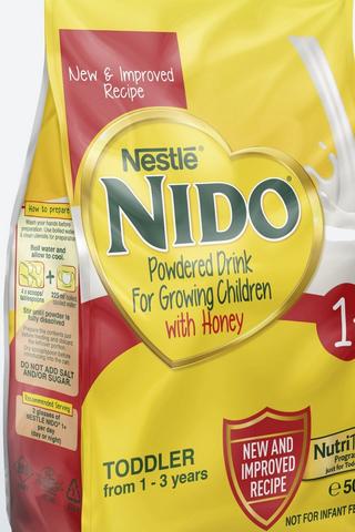 Nestle Nido 1+ Powdered Drink For Growing Children 1-3 Years 500g