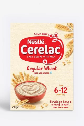 Nestle Cerelac Wheat Cereal With Milk 6-12 Months 250g