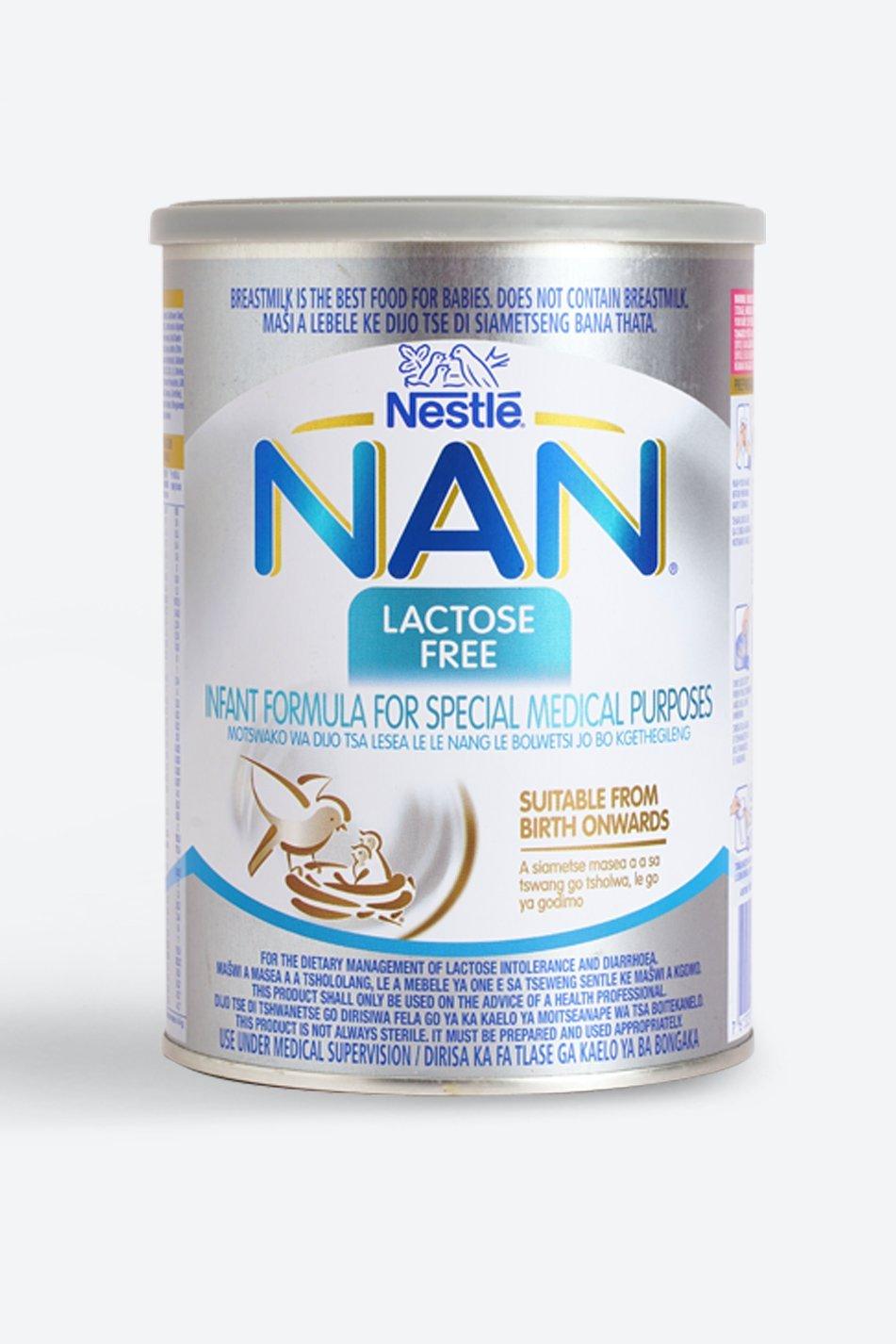 Nestle lactose hot sale free baby formula