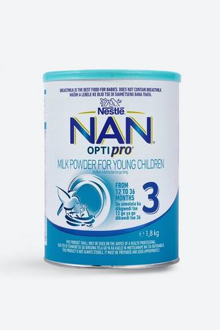 Nestle Nan Optipro Milk Powder For Young Children Stage 3 1.8kg