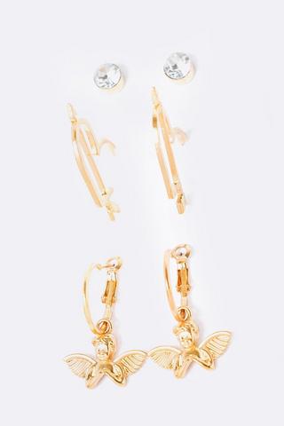 3 Pack Earrings