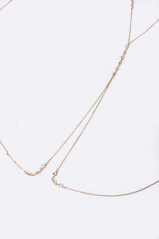 Gold Diamante Body Chain