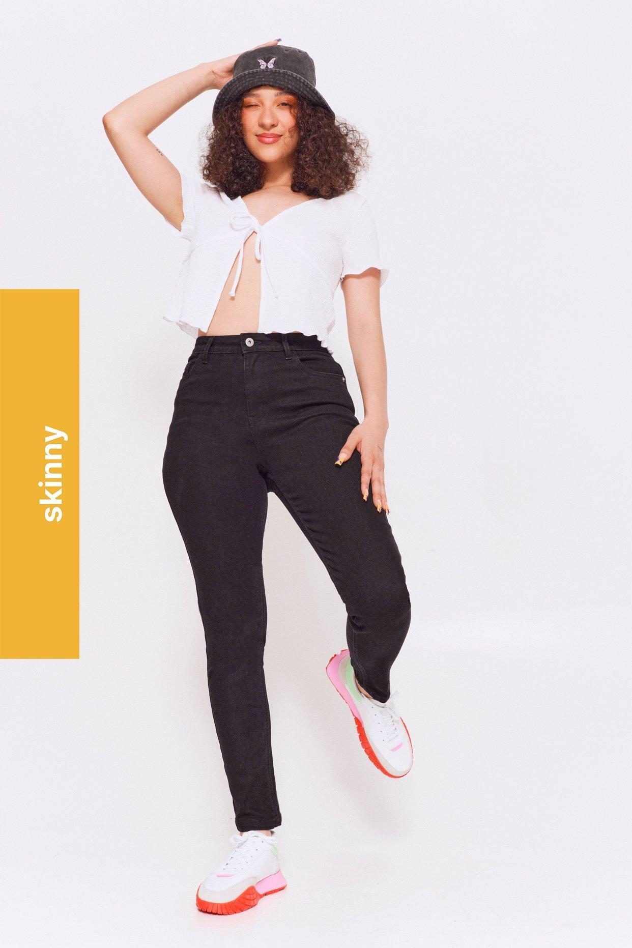 HIGH RISE CROP SKINNY