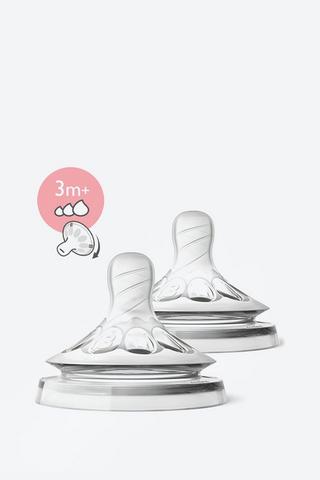 Philips Avent Teat Fast Flow 6 Month 2 Pack