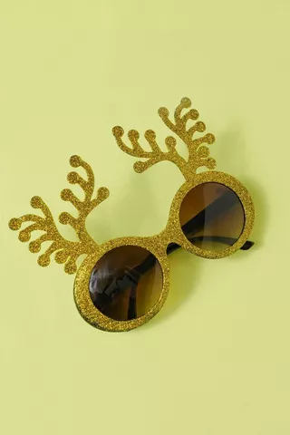 Festive Reindeer Glasses