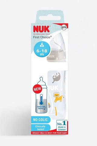 Nuk First Choice Temperature Control Bottle 6 - 18 Months 300ml