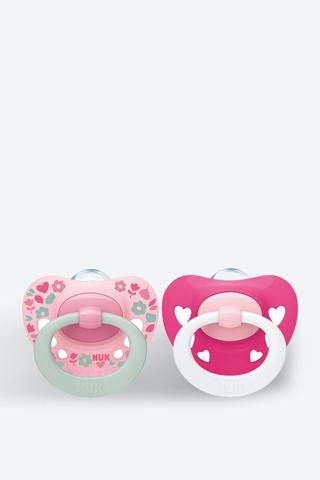Nuk Signature Soother 18 - 36 Months 2 Pack