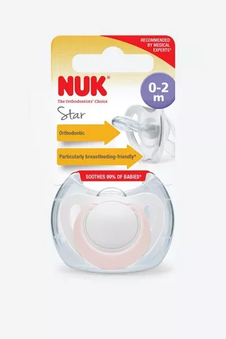 Nuk Genius Orthodontic Soother 0 - 2 Months