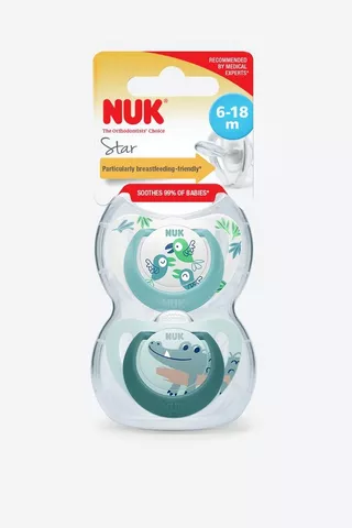 Nuk Genius Soother 6 - 18 Months 2 Pack