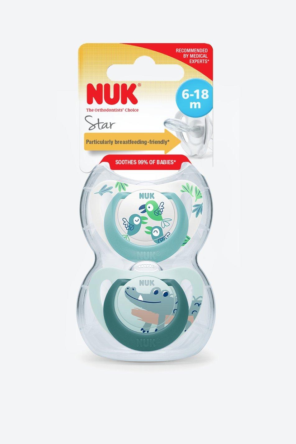Nuk Genius Soother 618 Months 2 Pack