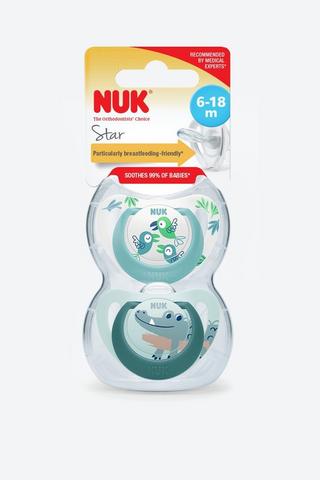 Nuk Genius Soother 6-18 Months 2 Pack