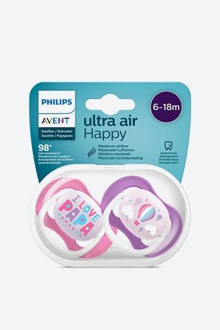Philips Avent Soother 6 - 18 Months 2 Pack