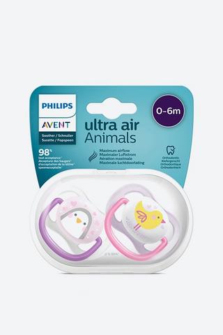 Philips Avent Soother 0 - 6 Months 2 Pack